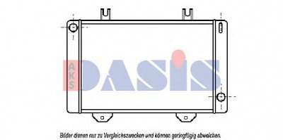 AKS DASIS 250090n -  Радиатор, охлаждение двигателя